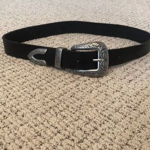 Urban outfitters silver cowboy style belt